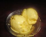 A picture of step 2 of Almond ice cream.