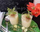 A picture of step 4 of Green Mango Panna.
