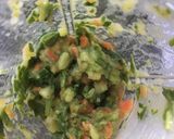 A picture of step 3 of Potato, carrot & spinach baby food.