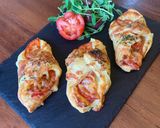 A picture of step 8 of Bacon puff pastry (Conwy Puffs).