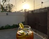A picture of step 6 of Saudi champagne.