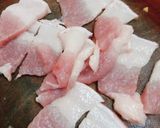Hình bước làm 1 của món Mắm kho