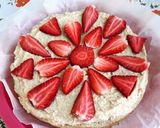 IR-barát pudingos-epres piskóta zabpehelyliszttel (cukormentes) recept fázis 8 fotója