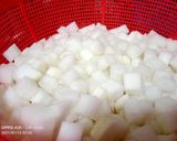 รูปขั้นตอนการทำที่ 1 ของ หัวไชเท้าดองเกาหลีๆ แต่ใช้น้ำส้มสายชูอสร. ไทยนิแหละนะ 🤭