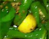 A picture of step 6 of Quick green chilli achar.