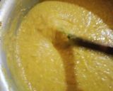 A picture of step 4 of Beef haleem with boil rice.