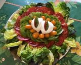 Une image de l'étape 11 de Salade de tomates tricolores à la laitue rougette et mozzarella di buffala.