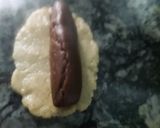 A picture of step 9 of Leapord print cookies.