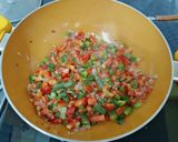 A picture of step 2 of Black Eye Bean Soup.