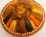 A picture of step 15 of Couscous with Lamb and Vegetables.