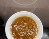 A picture of step 2 of Peanut butter sauce.