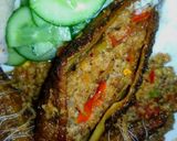 A picture of step 8 of Bitter gourd with beef mince filling (qeema bhare karely).