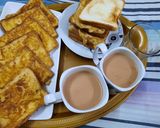 A picture of step 5 of Namkeen Toast.
