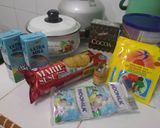 Foto langkah ke 6 dari resep Puding Marie Regal 3 Lapis ala Tintin Rayner.