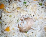 A picture of step 9 of Chicken Fried Rice.