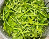 秀珍菇炒龍鬚菜 / 家常菜的食譜步驟2照片