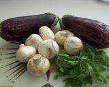 Foto del paso 1 de la receta Berenjenas y champiñones al horno