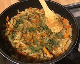Une image de l'étape 8 de Carottes et navets blancs au bouillon de pot au feu et moutarde fine.