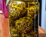 Foto del paso 3 de la receta: BOLAS De QUESO RICOTTA y Zaatar, en Aceite de Oliva...🫒🫒...!