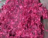 A picture of step 2 of Beetroot kabab.