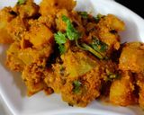 क्रीमी मसाला टिंड़ा आलू रेसिपी चरण 10 फोटो