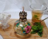 A picture of step 18 of Persian tea (Chai چای).