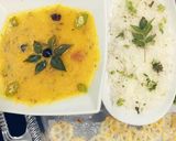 A picture of step 3 of Daal chawal and harai bharai kabab.