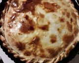 Foto del paso 6 de la receta: Tarta de choclo, arveja, queso y huevo