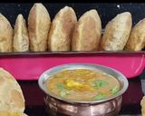बेडमी पूरी और आलू की सब्जी (Bedmi puri aur aloo ki sabzi recipe in Hindi) रेसिपी चरण 8 फोटो