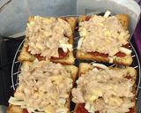Hình bước làm 6 của món Sandwich pizza