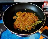 A picture of step 2 of Dal Khichdi.