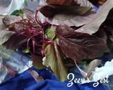 A picture of step 1 of Red Amaranthus Fry.