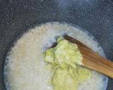 Foto del passaggio 8 della ricetta Risotto alla crema di porro, formaggio di montagna e pepe