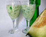 Foto langkah ke 5 dari resep Es Melon Serut.