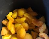 A picture of step 2 of Amardeen or Apricot paste.