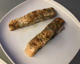 Une image de l'étape 5 de Pavés de saumon grillés aux épices et aneth.
