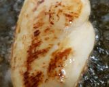 A picture of step 1 of My Roast Breast of Chicken with Melted brié. With Chips & Salad.