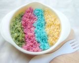 Foto langkah ke 9 dari resep Nasi Pelangi.