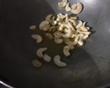 A picture of step 1 of KajuKatli.