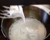 A picture of step 9 of Fluffy Citrus earl grey Cotton Chiffon cake.