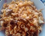 Une image de l'étape 18 de Macaroni 🩷 rognons 🩷 oeufs.