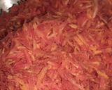 A picture of step 2 of Gajar ka Halwa.