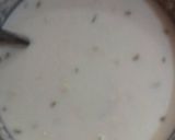 A picture of step 1 of Ice cream thandai.