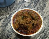 A picture of step 11 of Egusi soup.