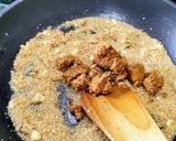 A picture of step 2 of Daliya Ladoos.