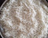 A picture of step 1 of Corn rice.
