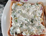 A picture of step 2 of HUNG CURD Vegetable SANDWICH.
