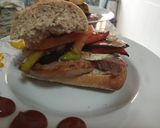 Foto del paso 2 de la receta: Bocata de hamburguesa