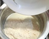 A picture of step 3 of Milk Cream (Christmas sweet).