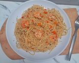 Foto langkah ke 4 dari resep 1166. Spaghetti Aglio Olio Udang.
